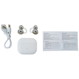 TWS Наушники ARG Earbuds Clip HW01 White - фото 6