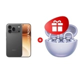 Комплект HONOR TWS CHOICE Earbuds Clip Purple + HONOR 600 Pro 12/512GB Black 