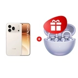 Комплект HONOR TWS CHOICE Earbuds Clip Purple + HONOR 600 Pro 12/512GB Golden White 