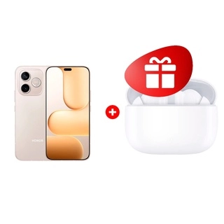 Комплект HONOR TWS СHOICE Earbuds X7 Lite White + HONOR 600 Lite 8/256GB Desert Gold 
