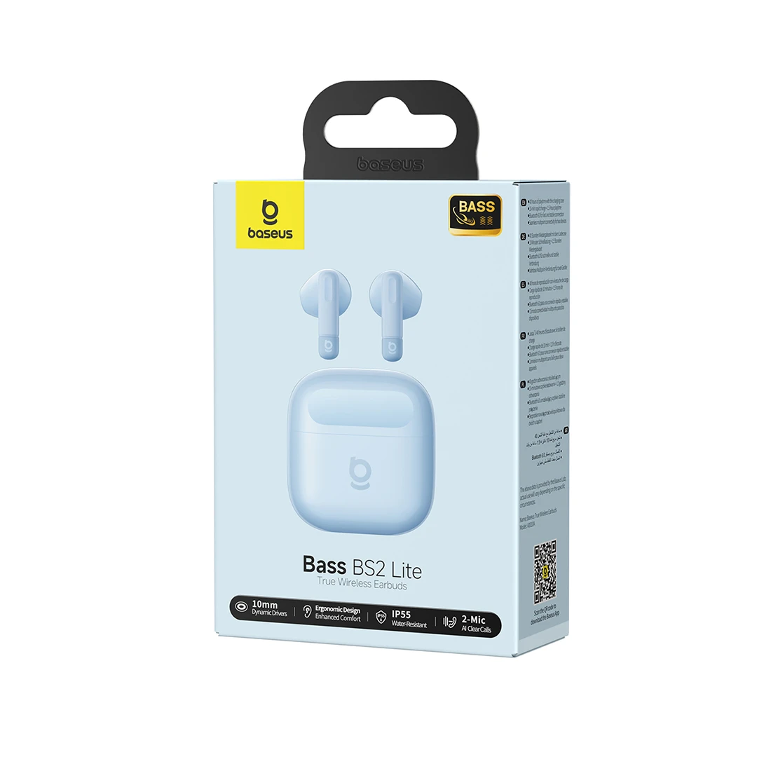 Наушники Baseus Bass BS2 Lite Earbuds Galaxy Blue (A0010A05) 