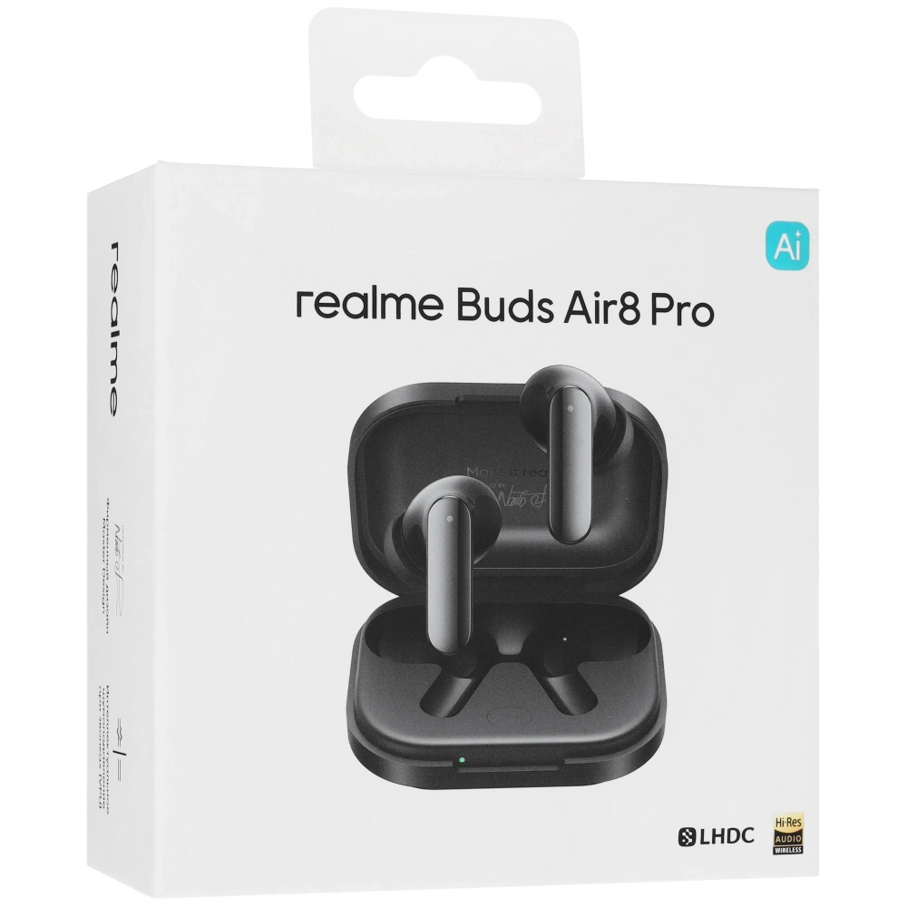 TWS наушники Realme Buds Air 8 Pro Black - фото 11