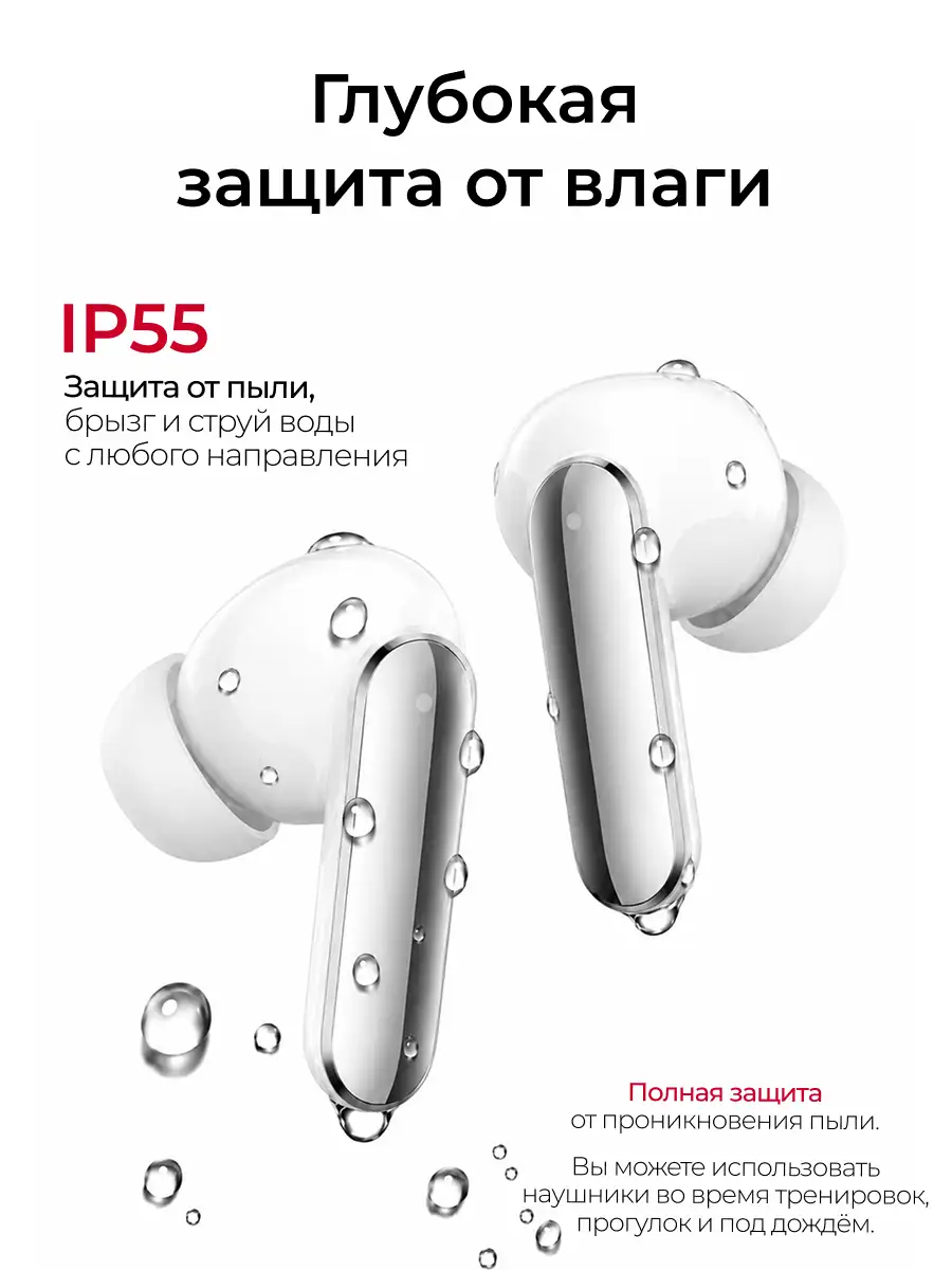 TWS наушники Realme Buds Air 8 Pro White - фото 4