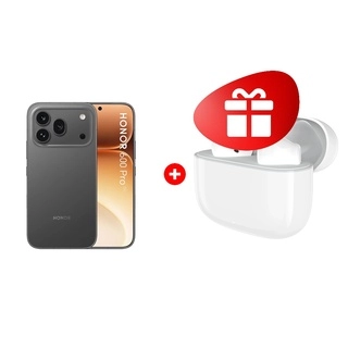 Жиынтық HONOR CHOICE Earbuds X7 Play white + HONOR 600 Pro 12/512GB Black 