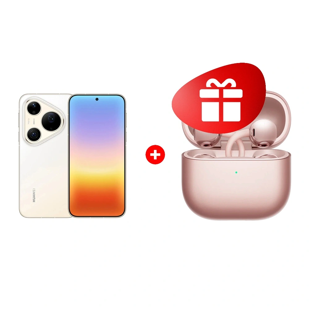 Жиынтық HUAWEI FreeClip2 Rose Gold Robin-T11 + HUAWEI Pura 90s Pro Max 12/512GB Blush Gold 