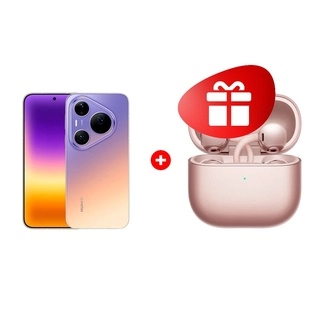 Комплект HUAWEI FreeClip2 Rose Gold Robin-T11 + HUAWEI Pura 90s Pro 12/512GB Max Blaze Purple 