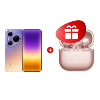 Комплект HUAWEI FreeClip2 Rose Gold Robin-T11 + HUAWEI Pura 90s Pro Max 12/256GB Blaze Purple 