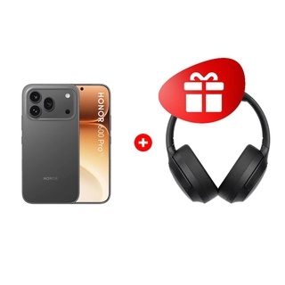 Жиынтық HONOR CHOICE Headphones black + HONOR 600 Pro 12/512GB Black 