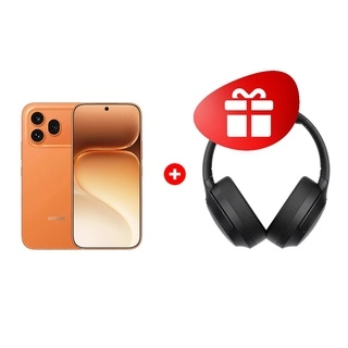 Жиынтық HONOR CHOICE Headphones black + HONOR 600 Pro 12/512GB Orange 
