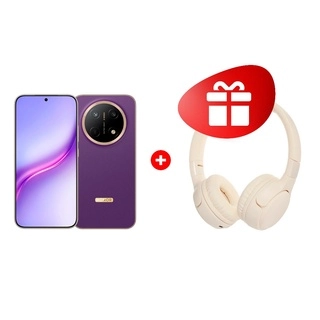 Жиынтық HONOR Choice Headphones lite beige + HONOR X9e Pro 8/256GB Deep Purple 