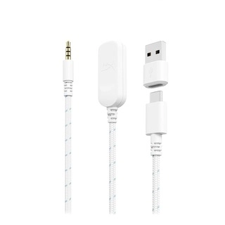 Гарнитура HyperX Cloud III - Gaming Headset (White-blue) DF7F1AA Cloud III White-Blue DF7F1AA - фото 5