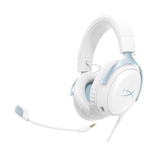 Гарнитура HyperX Cloud III - Gaming Headset (White-blue) DF7F1AA Cloud III White-Blue DF7F1AA - фото 4