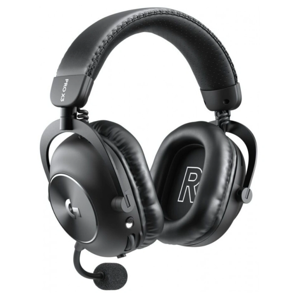 Игровая беспроводная гарнитура Logitech G PRO X 3 LIGHTSPEED 981-001740 Black - фото 4
