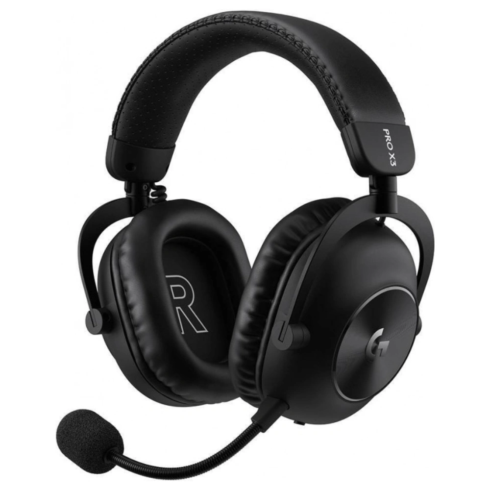 Игровая беспроводная гарнитура Logitech G PRO X 3 LIGHTSPEED 981-001740 Black