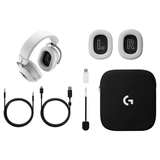 Игровая беспроводная гарнитура Logitech G PRO X 3 LIGHTSPEED 981-001748 White - фото 6