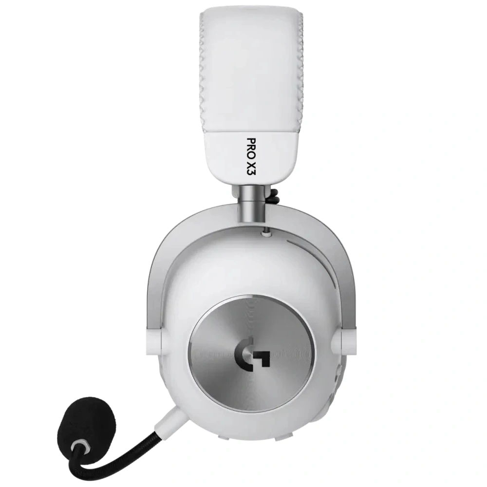 Игровая беспроводная гарнитура Logitech G PRO X 3 LIGHTSPEED 981-001748 White - фото 4