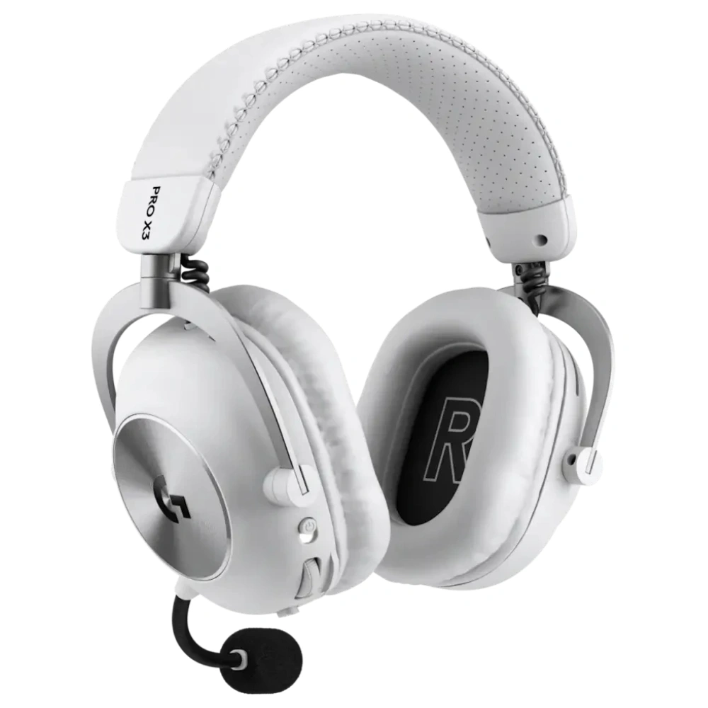 Игровая беспроводная гарнитура Logitech G PRO X 3 LIGHTSPEED 981-001748 White - фото 3