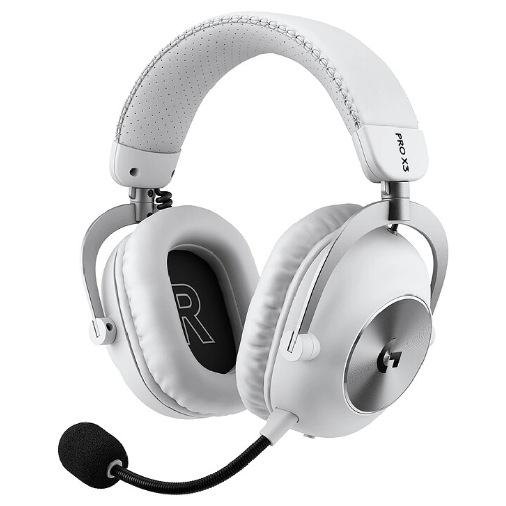 Игровая беспроводная гарнитура Logitech G PRO X 3 LIGHTSPEED 981-001748 White
