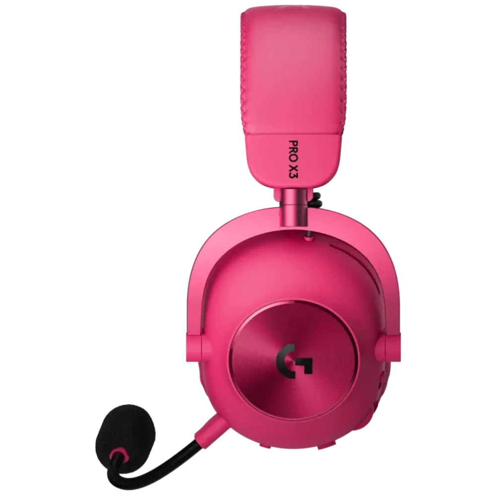 Игровая беспроводная гарнитура Logitech G PRO X 3 LIGHTSPEED 981-001756 Magenta - фото 2