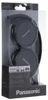 Наушники Panasonic RP-HF100GC Black - фото 4