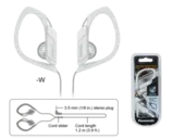 Наушники клипсы Panasonic RP-HS34E-W White - фото 4