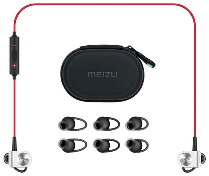Наушники вкладыши Meizu EP-51 Red-Black - фото 3
