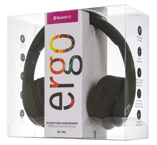 Наушники Ergo BT-790 Black