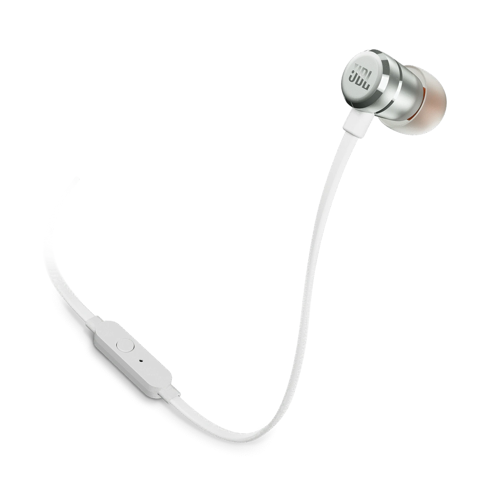 Наушники вкладыши JBL T290 Silver - фото 2