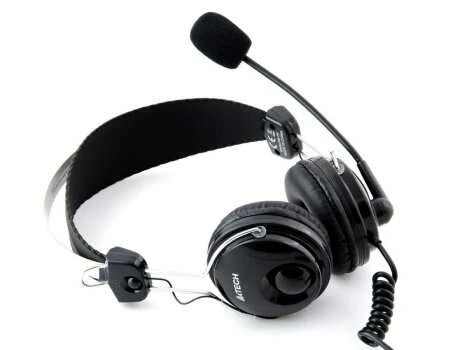 Гарнитура A4tech HS-7P (Black) - фото 4