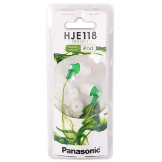 Panasonic құлаққаптары RP-HJE118GU (Green)