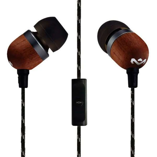 Наушники внутриканальные Marley Smile Jamaica EM-JE041-SB Black - фото 2