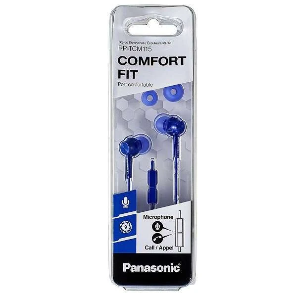 Наушники Panasonic RP-TCM115GCA (Blue) - фото 2