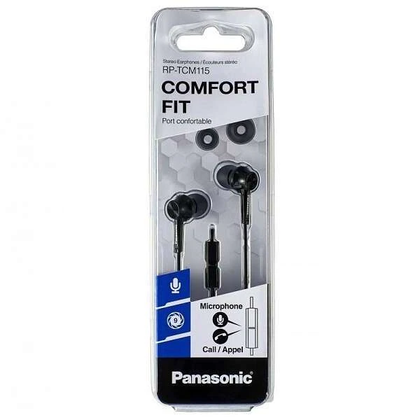 Наушники Panasonic RP-TCM115GCK (Black) - фото 2