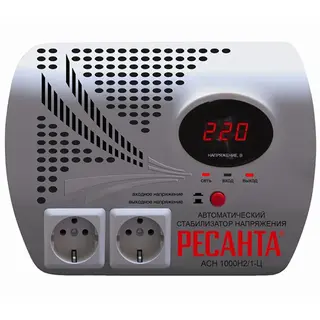 Стабилизатор цифровой Ресанта LUX АСН 1000Н2/1-Ц (настенный)