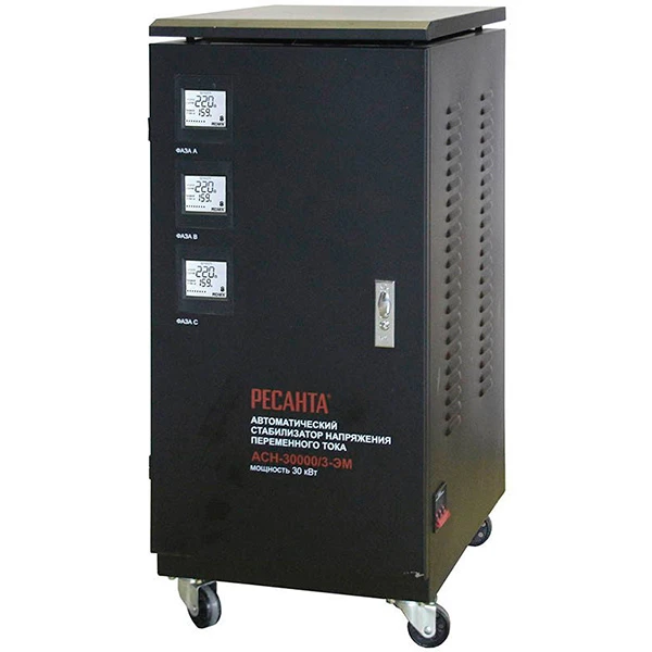Стабилизатор Ресанта 30 000/3 АСН ЭМ