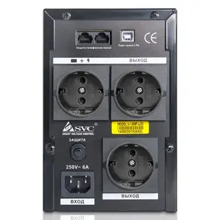 Источник бесперебойного питания SVC V-1200-F-LCD V-1200-F-LCD - фото 3
