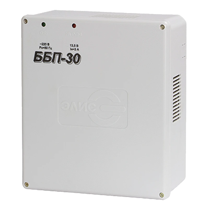 Блок бесперебойного питания Элис ББП-30 пластик