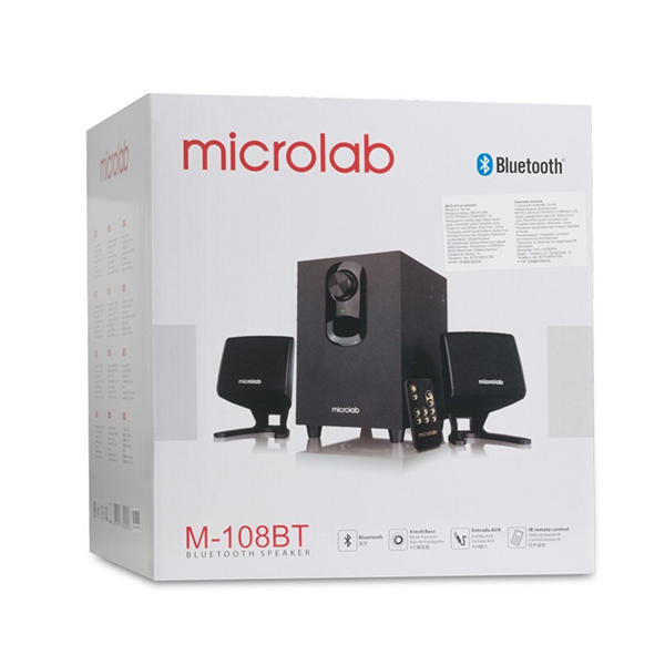 Колонки Microlab M-108BT Black