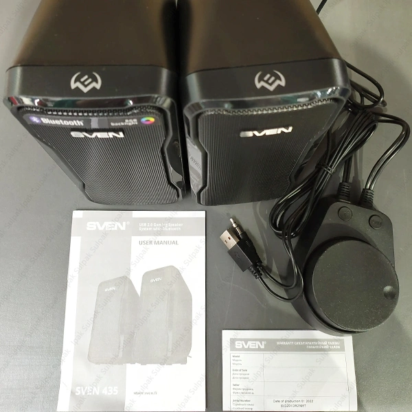 Компьютерные колонки Sven 435 black (USB) - фото 12