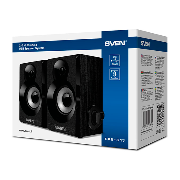 Компьютерные колонки SVEN SPS-517 - фото 3