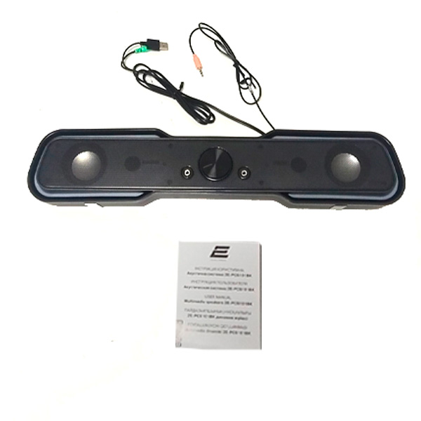 2E компьютерлік дыбыс бағаналары PCS101 RGB, 2.0, USB, Black - фото 8