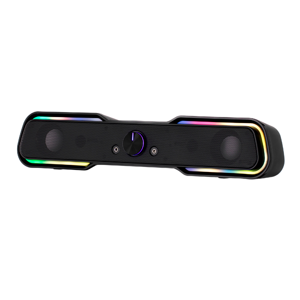 Компьютерная колонка 2E PCS101 RGB, 2.0, USB, Black - фото 6