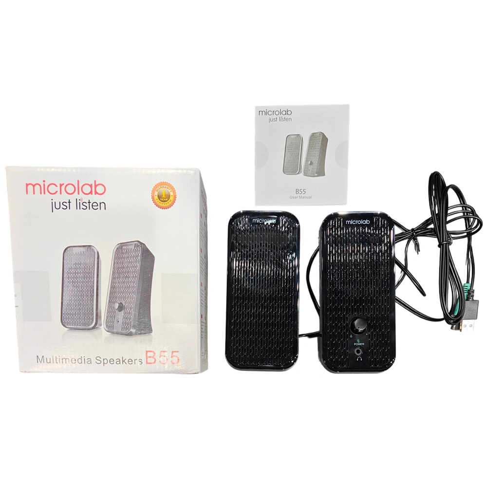 Колонки Microlab B55(13) Чёрный B55(13) Black - фото 2