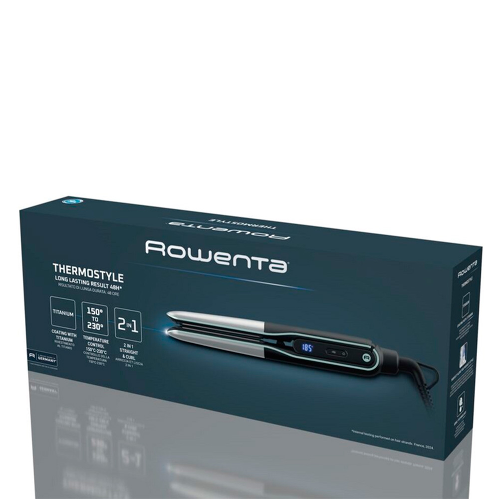 Выпрямитель для волос Rowenta Thermostyle 2 в 1 SF7120E0 - фото 4