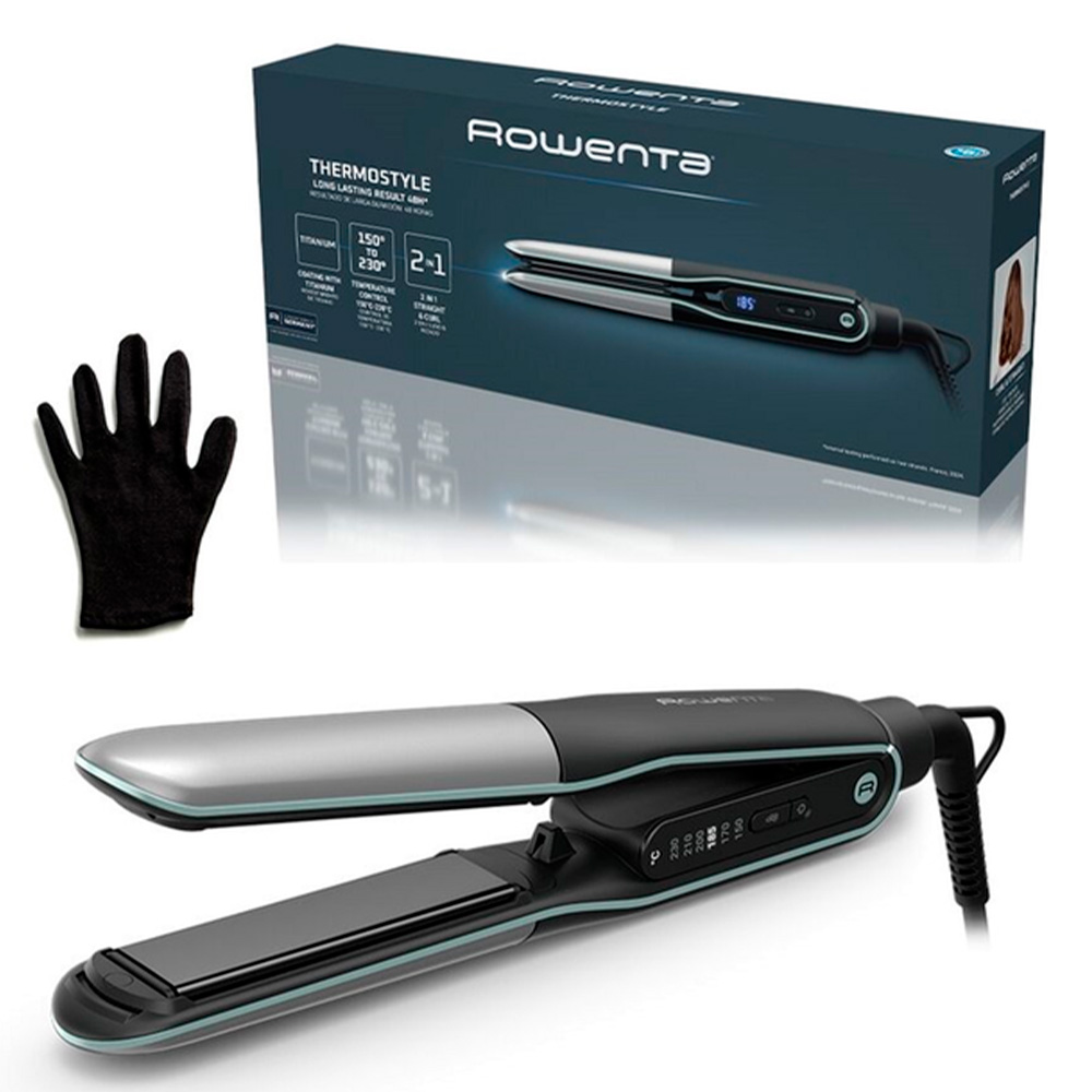 Выпрямитель для волос Rowenta Thermostyle 2 в 1 SF7120E0 - фото 3