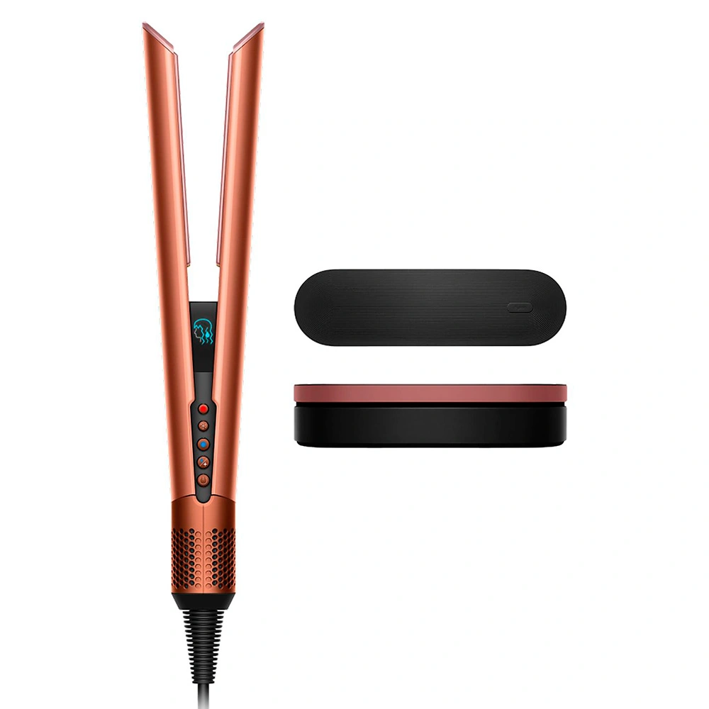 Dyson шаш түзеткіші Airstrait HT01 кәріптас жібек/қызғылт шампан (143343-01)