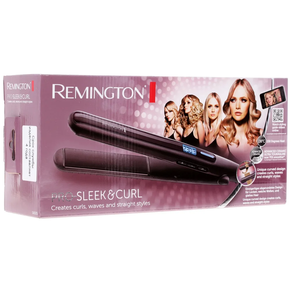 Remington шаш түзеткіші S6505 Black - фото 7