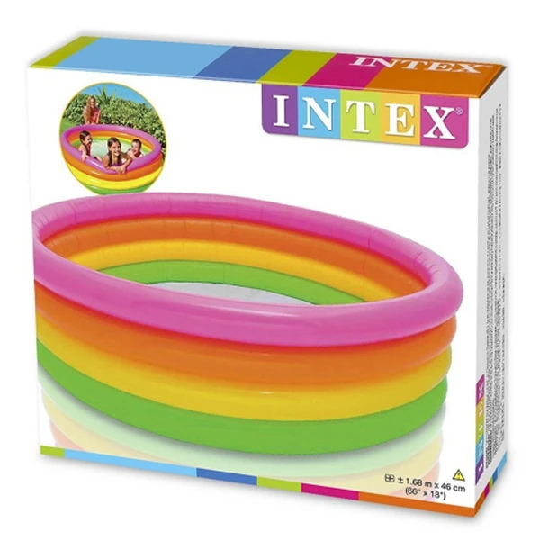 Детский надувной бассейн Intex 56441NP Sunset Glow 168x46см, 617 л - фото 2