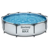 Бассейн каркасный Bestway Steel Pro Max 305х76см, 4678л (56406)