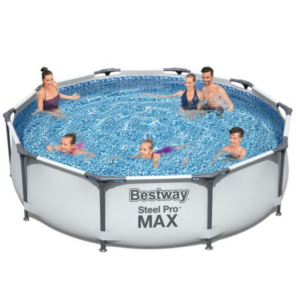 Каркасный бассейн Bestway Steel Pro Max 366х76см, 6473л (56416)